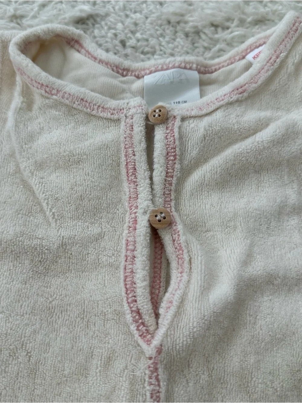 Zara Terry Seashell Romper